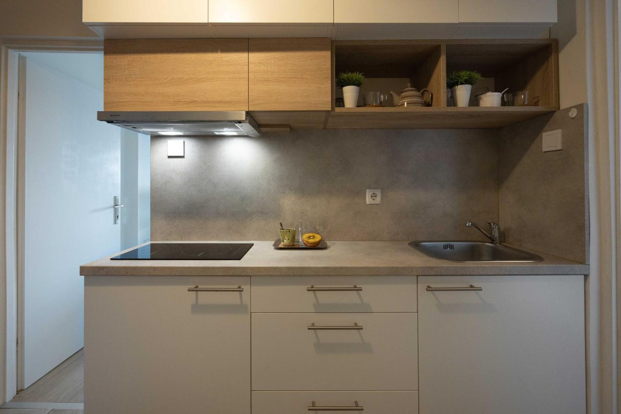 Modern Studio Near City Center Zagreb Buitenkant foto
